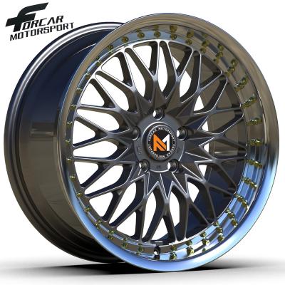 China Aluminum Cast Aluminum Car Flow Forming Forged Alloy Wheels For BBS for sale