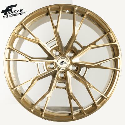 China T6061-T6 T6061 forged 16-26 inch monoblock car wheel OEM design alloy rims for sale