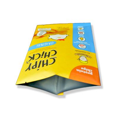 China Moisture Proof Top zip plastic bag beef chicken 3 Side Sealed Aluminum Foil Seal Packaging Mylar Bag For Food for sale