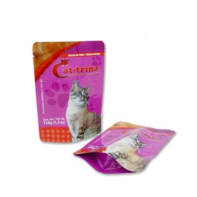 China Moisture Proof High Temperature Pet Food Packaging Plastic Retort Bag Aluminium Stand Up Retort Bag for sale