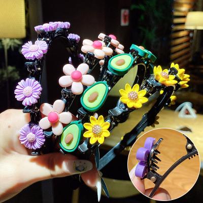 China 2021 New Popular Design Children's Hair Accessories, Girl's Hairband Cute Pressed Pattern Baby Headband for sale