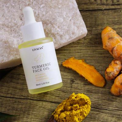 China OEM Custom Natural Vegan Facial Moisturizer Moisturizer Turmeric Essential Oil Nourishing Anti Acne Turmeric Face Serum Oil for sale