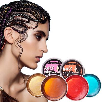 China Moisturizing Moisturizing Best Private Label Vegan Hair Wax Custom Edge Order Hair Gel Long Lasting Waterproof Styling for sale