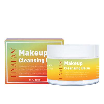 China OEM Vegan Deep Cleansing Balm Cleanser/Cleanser/Makeup Natural Organic Makeup Remover Eye Face Pore Private Label Makeup Remover for sale