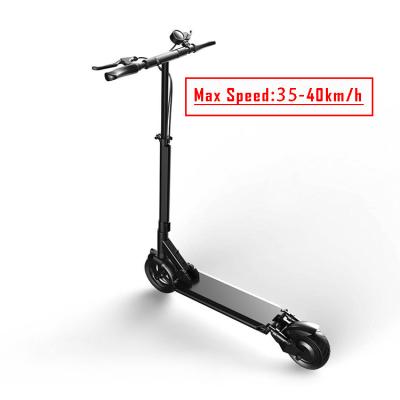 China Best 8 Scooter 500w Sandris T8 2 Wheel Motor 350W 600W Motor Brushless Long Range Unisex Zero Electric Foldable Scooter for sale