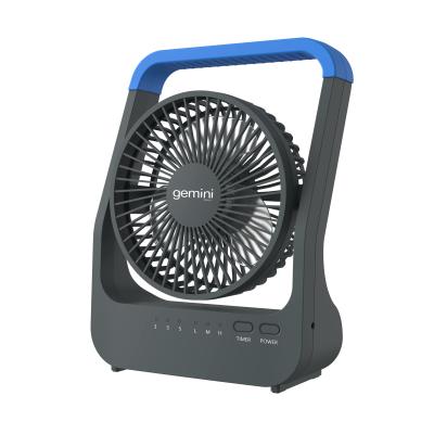 China Household Simple Design Wholesale Usb Type Hand Carry Desk Fan For Outdoor / 4 Pcs Battery Operated 5-Inch D Type for sale