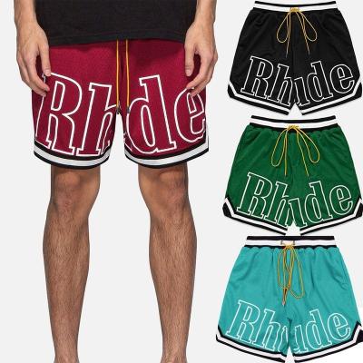 China Anti-wrinkle Mesh Basketball Shorts For Men Custom Gym Summer Sports Running Quick Dry Polyester Sublimation Mesh Shorts for sale