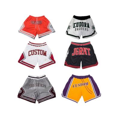 China Anti-wrinkle Wholesale Mesh Shorts Custom Designer High Quality Polyester Gym Summer Sports Running Quick Dry Graphic Basketball Shorts for sale