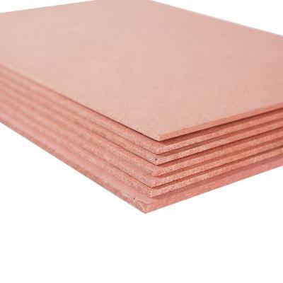 China 1-30Mm Fiberboard Hardboard Plain MDF Board Moisture Proof Promotional Prices for sale