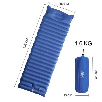 China PVC Sleep Protection Mat Inflatable Mattress Bag Foam Camping for sale