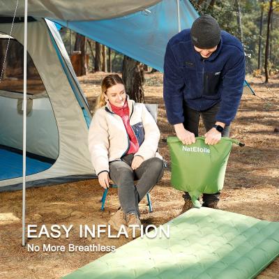 China TPU Ultralight TPU Thicken Waterproof Inflatable Mattress For Traveling Campng For One Person for sale