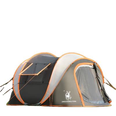 China Diagonal tying type new type of waterproof and rainproof convenient tent for outdoor camping for sale