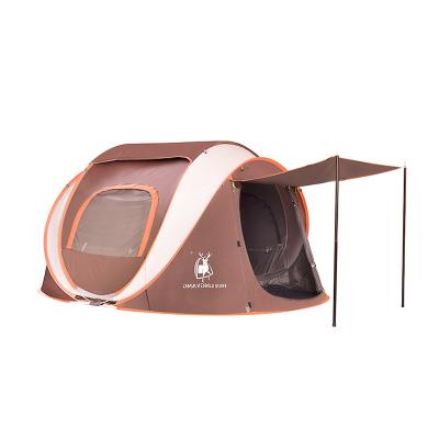 China Diagonal tying type the best-selling and cheap oblique style waterproof and rainproof outdoor camping tent for sale