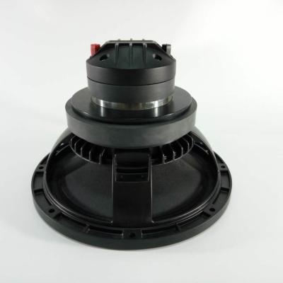 China Metal 10 inch coaxial speaker, magnetic ferrite speaker for sale