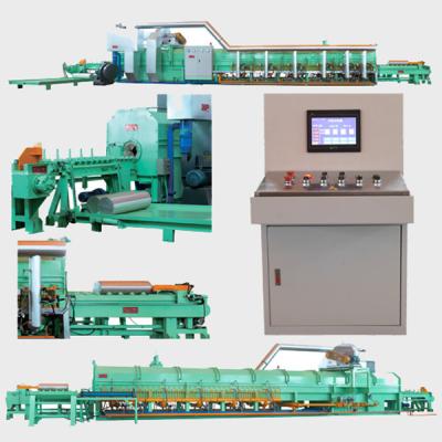 China Factory Aluminum Extrusion Billet Single Heating Furnace With Shear for sale