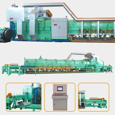 China Fast Heating Single Hot Log Shear Heating Furnace for sale