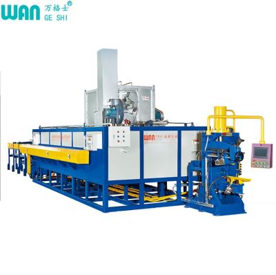 China Factory Aluminum Extrusion Rod Preheating Furnace With Shear for sale