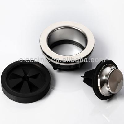 China Air Switch Control Sink Disposal Flange With Stopper for sale