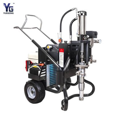 China Ölbasierte wasserdichte Beschichtung Spraymaschine 13HP 7,5KW Hochdruck-Sprayfarbmaschine zu verkaufen