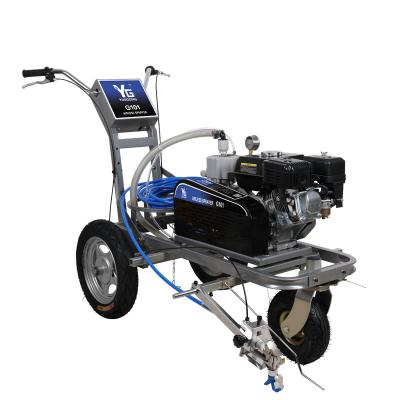 Cina CE Hydraulic Road Line Marking Spray Machine Cold Liquid Airless Line Striper 22MPa in vendita