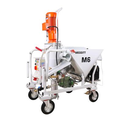 China 5.5KW M6 Advanced Electric Gypsum Plaster Spray Machine Pump for sale