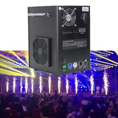 China STAGE/WEDDING/PARTY/concert indoor safe cold sparkler fireworks fountain machine for stage special effects for sale