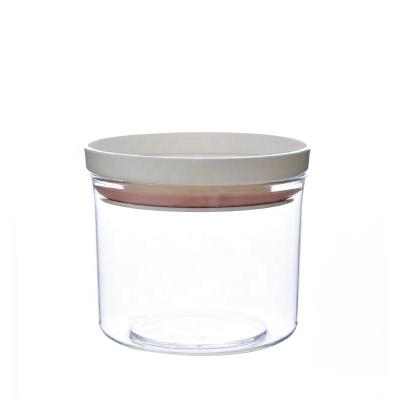 China Supertaxable Grain Stored Storage Bin, Glass Kitchen Food Dtorage Container With Plastic Lid, Sealed Tin Food Storage Box for sale