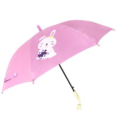 China 21inchX8K Cartoon Black Coating UV Protection Children Cardboard Umbrella Kids Umbrella for sale