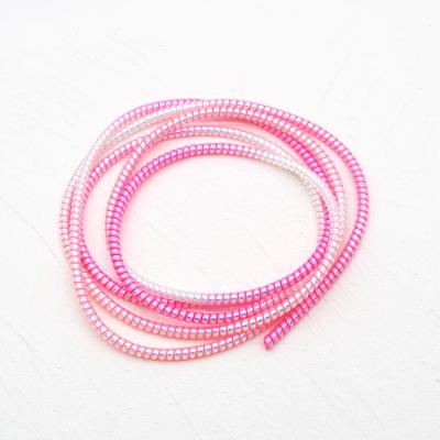 China For 1m USB Cables Rainbow Color 1.6m Spiral Cable Protector Cables Tube Sleeve for sale