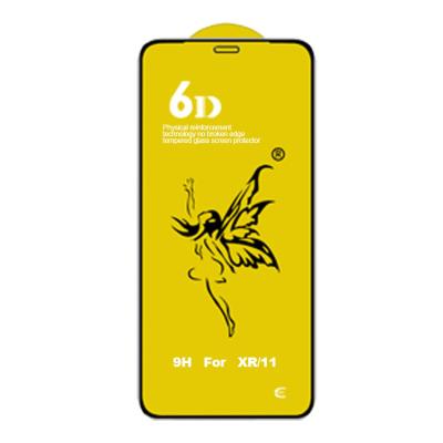 China High Quality Wholesale 6D Screen Protector For iPhone XR XS XS Max 9H Curved FULL COVER TEMPERED GLASS for sale