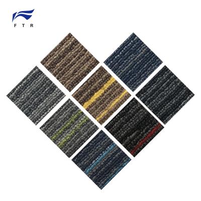 China Excellent Durability Lined Color Slip-proof FTR Nylon Desk Mat Tile For Office Self Adhesive for sale