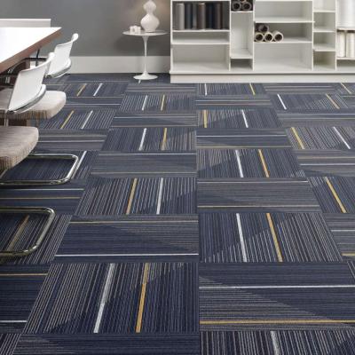 China Factory Price Slip Proof Carpet Tiles OEM Modular Anti Slip Jacquard PP Carpet for sale