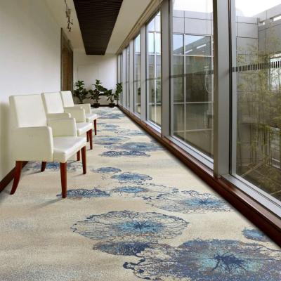 China factory direct sales slip-proof customer customized high-definition hotel nylon carpet, high-end quality carpet for sale