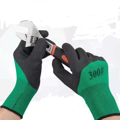 China Agriculture Garden Gloves 13G Nylon And Spandex Coating Latex Foam 3/4 Coated for sale