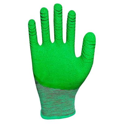 China Outdoor Agriculture Latex &wrinkle Liner Working Gloves for sale