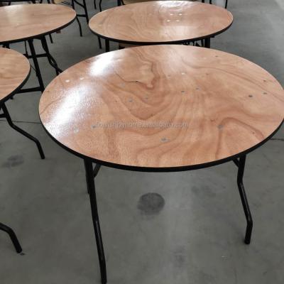 China Wholesale modern plywood folding banquet table 48