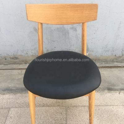 China Wholesale Natural Wood Furniture Upholstered Classic Design Dining Chairs Modern Luxury Residential Kitchen Chairs for sale