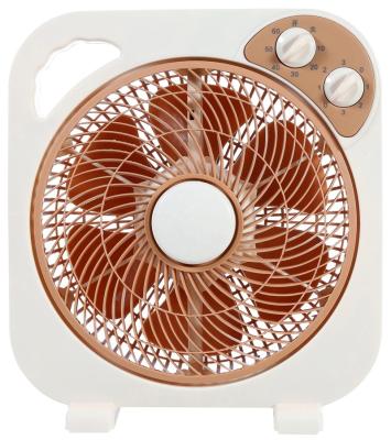 China Hot Sale 12inch Box Fan Stylish Design Good Quality Hotel 12inch Box Fan New Model Home Appliances for sale