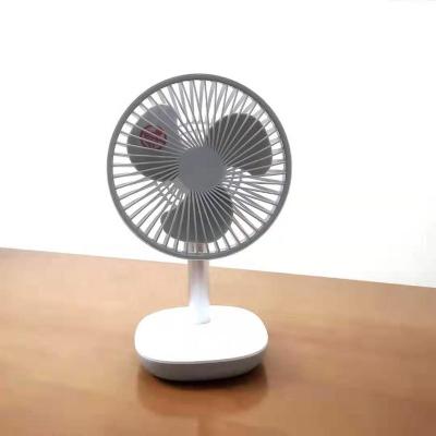 China Office hotel Usb fan large wind handheld charge mini electric fan ultra-quiet portable small home for sale