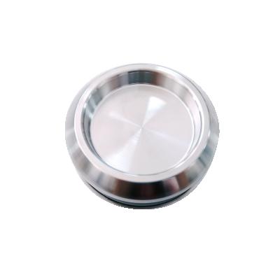 China Bathroom Modern Glass Handle Sliding Door Stainless Steel Round Flush Door Knob for sale