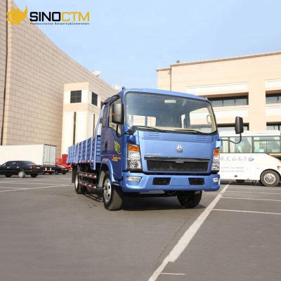 China New Model Sinotruck HOWO 3ton-10ton Light Cargo Truck For Sale 7445X2400X2650 mm for sale