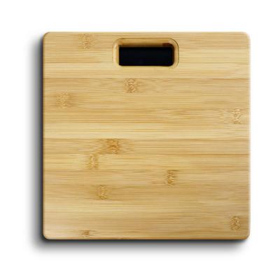 China Bamboo Electronic Digital Bathroom Scales Bathroom Household Scale for sale