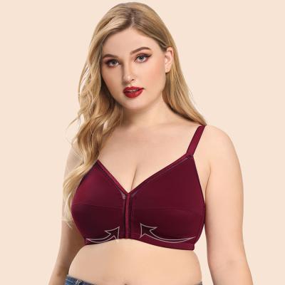 China Breathable underwear for women 2021 ultra-thin plus size bra gather without underwire women s bra for sale