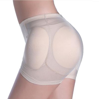 China Plus Size Antibacterial Shapewear Padded Underwear Mid Hips Fake Buttocks With Sponge Shapewear Panties for sale