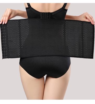 China Antibacterial Waist Cincher Hollow Breathable Girdle Shaping Underwear Sports Waist Cinchers for sale