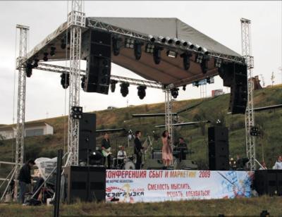 Chine Système en aluminium de botte du toit 6082 avec l'étape pour l'affichage extérieur de concert à vendre