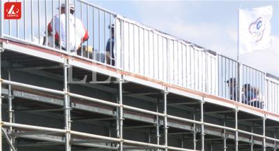 China Freilicht-vorübergehendes Haupttribünen-abmontierbares Schicht-Stadium bündelnde Bleacher-Sitzplätze zu verkaufen