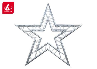 China Star Shaped Five Corners 6082 T6 Aluminum Truss For Party for sale