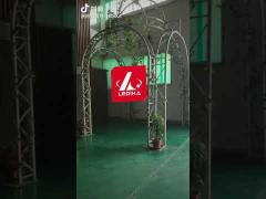 Lighting Aluminum Roof Truss Tower For Wedding Backdrop