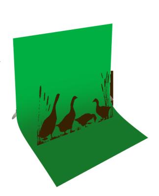 China 2021 Factory Price Scenic Hot Sales Portable Reversible Studio Folding Green Screen For Webcam Backdrop for sale